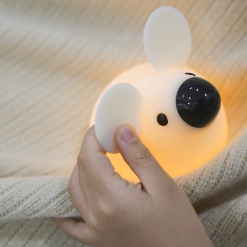 Squishy Silicone Little Mouse LED Night Light - Perfect Gift for Kids and Girls