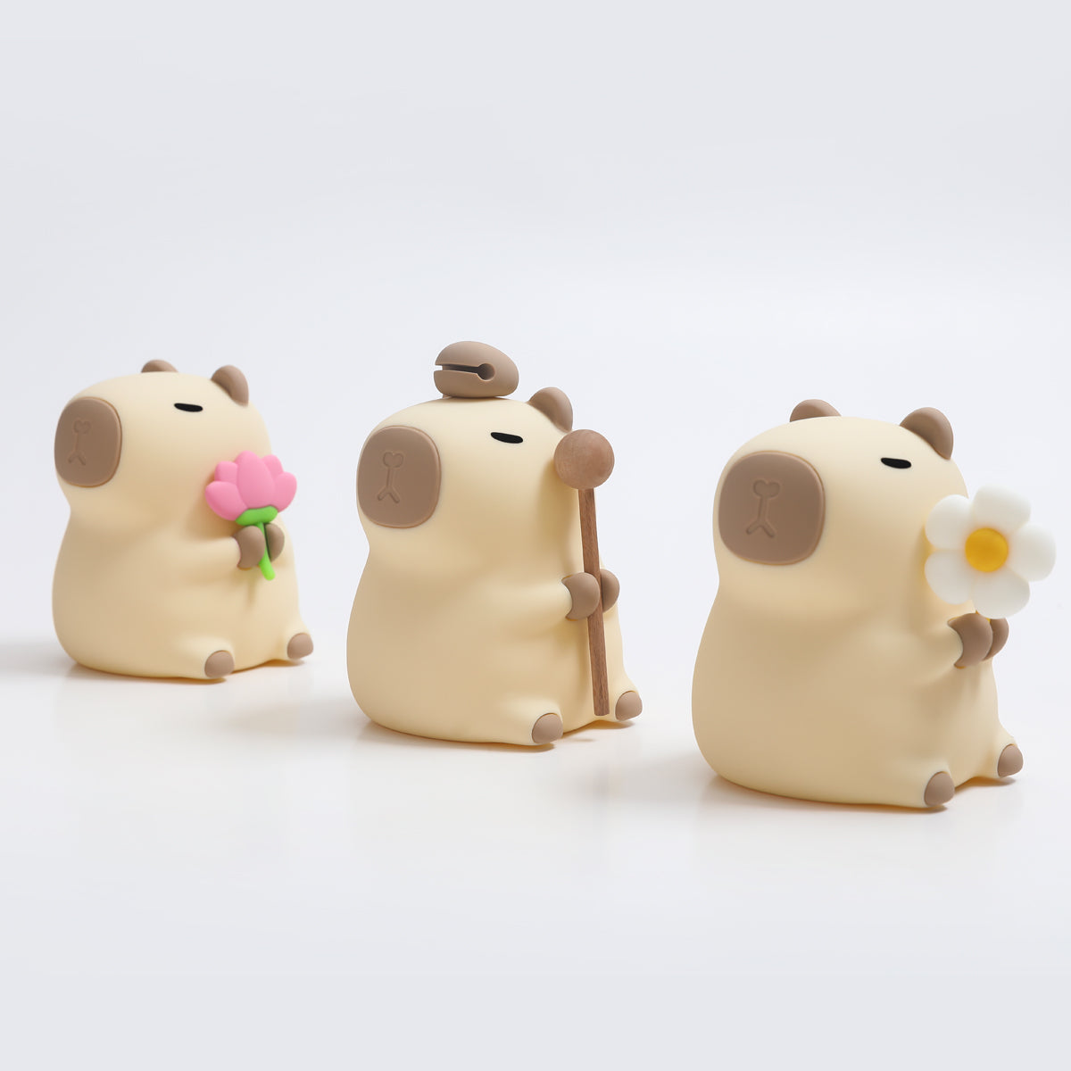 Capybara Squishy Silikon-Nachtlicht – perfektes Geschenk für Kinder und Mädchen