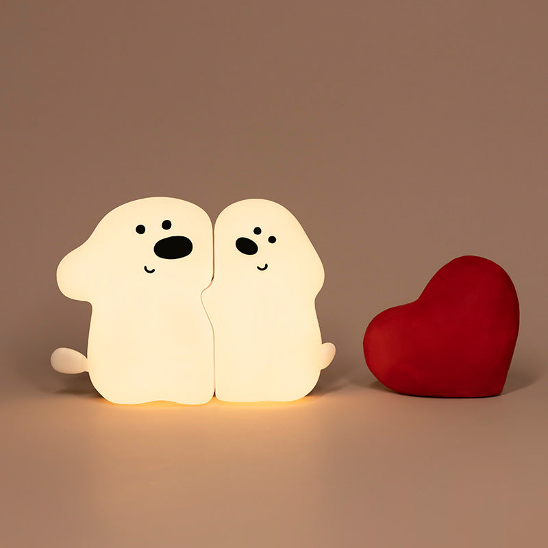 Veilleuse LED Hug Puppy - Cadeau idéal pour les enfants et les filles