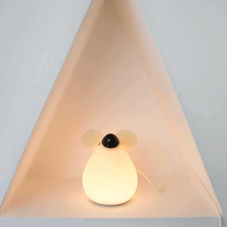 Squishy Silicone Little Mouse LED Night Light - Perfect Gift for Kids and Girls