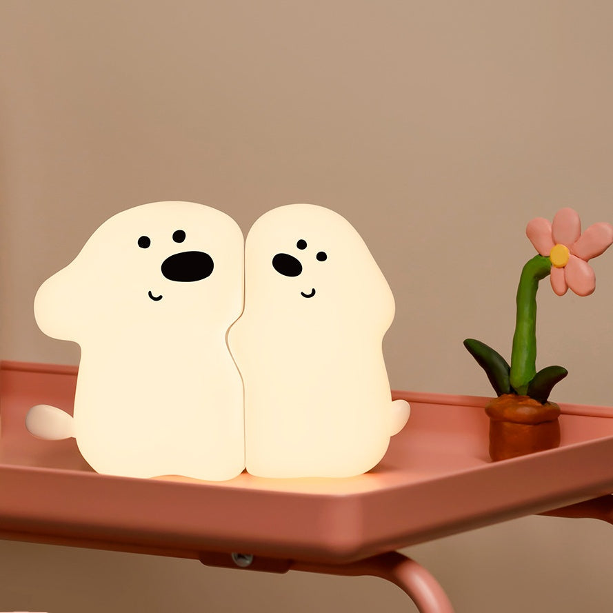 Veilleuse LED Hug Puppy - Cadeau idéal pour les enfants et les filles