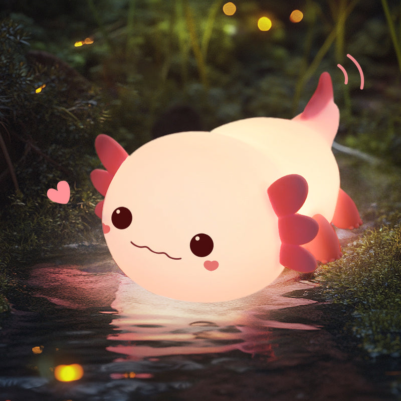 Veilleuse Axolotl Squish en version limitée 2025 - Cadeau parfait 🎁