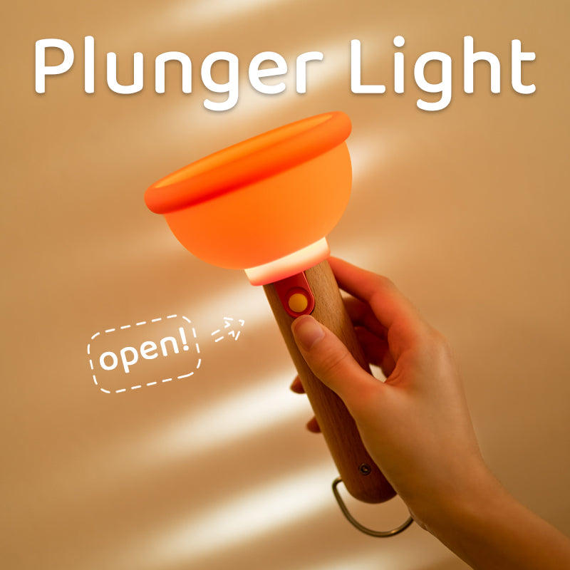 Plunger Suction Night Light Atmosphere Creative Gift