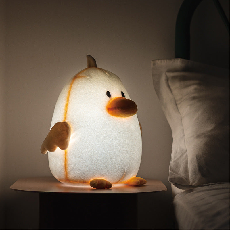 Süße Ente LED Squishy Nachtlicht für Geschenk USB wiederaufladbare Ente Lampe