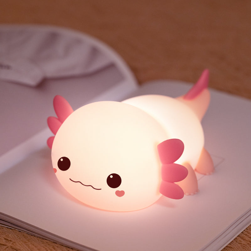 Weihnachtsverkauf Exklusives Axolotl-Geschenkset mit Squish-Nachtlicht – das perfekte Geschenk