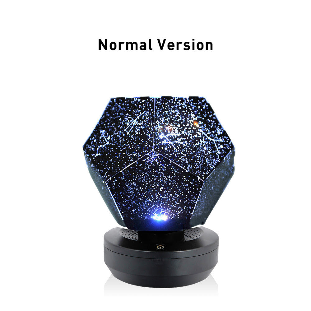 Lampe de projection de ciel étoilé LED Bluetooth atmosphère cosmique cadeau veilleuse