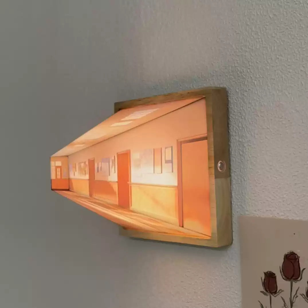 3D-Brille-freie Galerie Optische Täuschung Wandlampe &amp; Nachtlicht