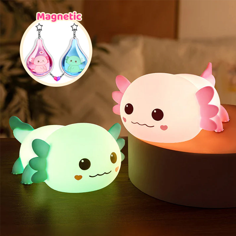 Coffret cadeau exclusif Axolotl et Capybara avec veilleuse Squish