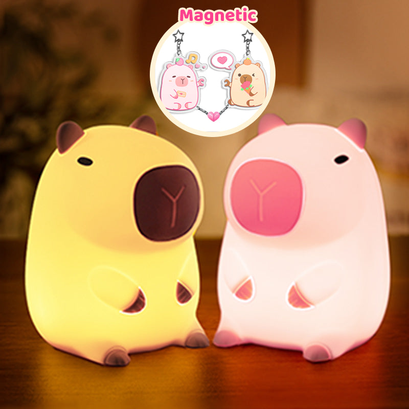 Exclusive Pairing Axolotl&Capybara Gift Set Squish Night Light