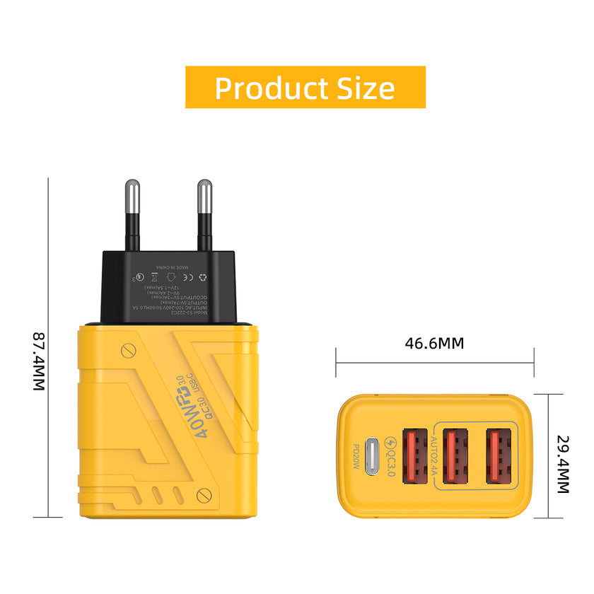 Universal USB Type-C Power Adapter for Night Lights – Compact and Reliable Charging Solution