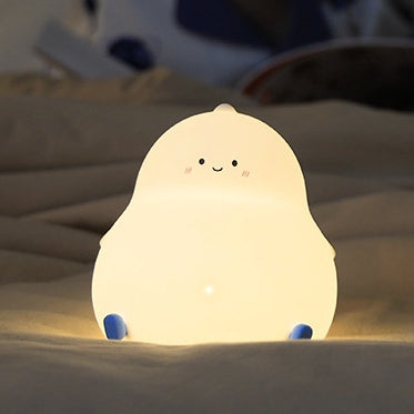 Veilleuse LED en silicone en forme de dragon mignon et moelleux - Cadeau idéal pour les enfants et les filles