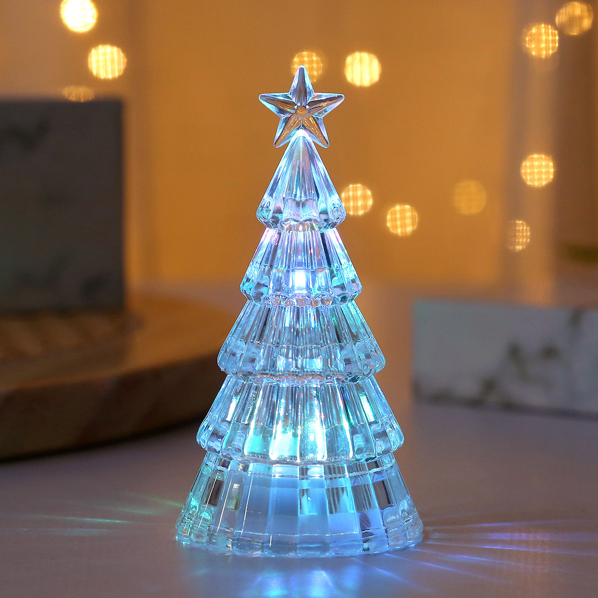 Vente de Noël Décoration lumineuse pour sapin de Noël Veilleuse LED