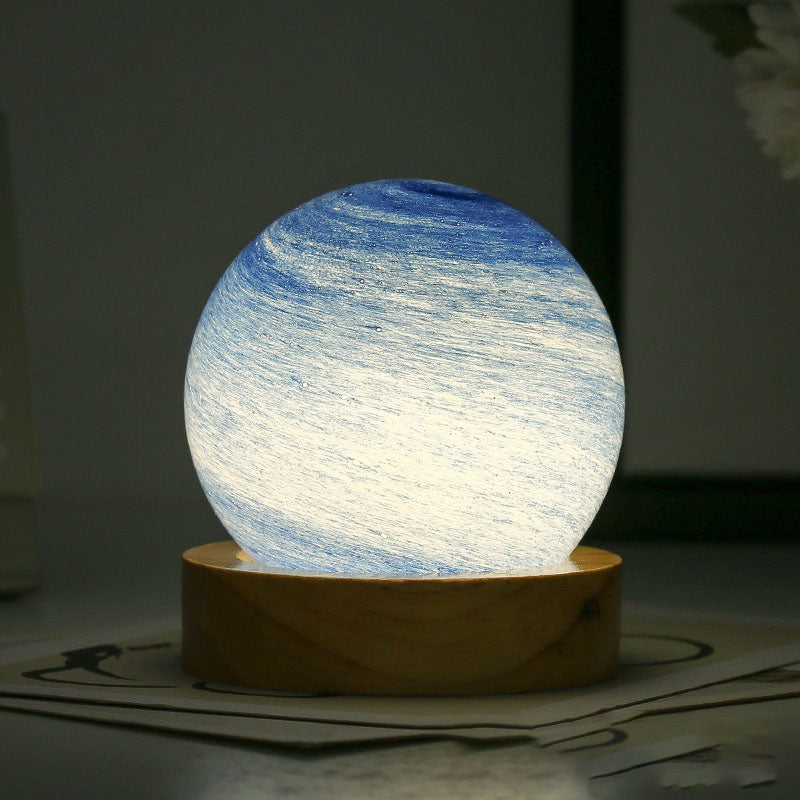 🌌 Lampe Planète Enchantée – Un Univers de Couleurs et de Rêves