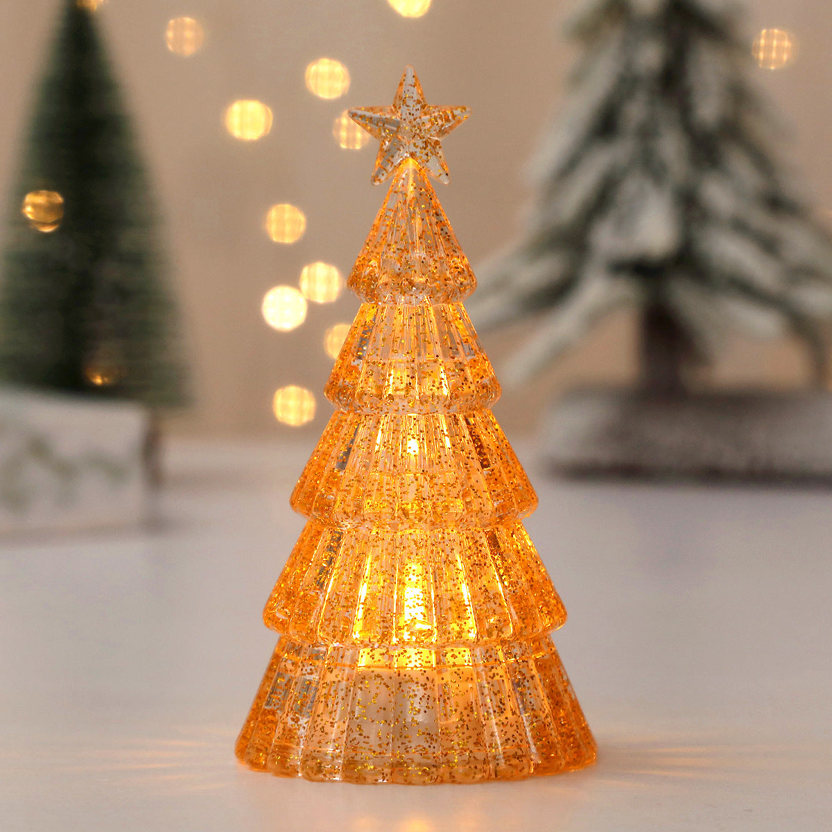 Vente de Noël Décoration lumineuse pour sapin de Noël Veilleuse LED