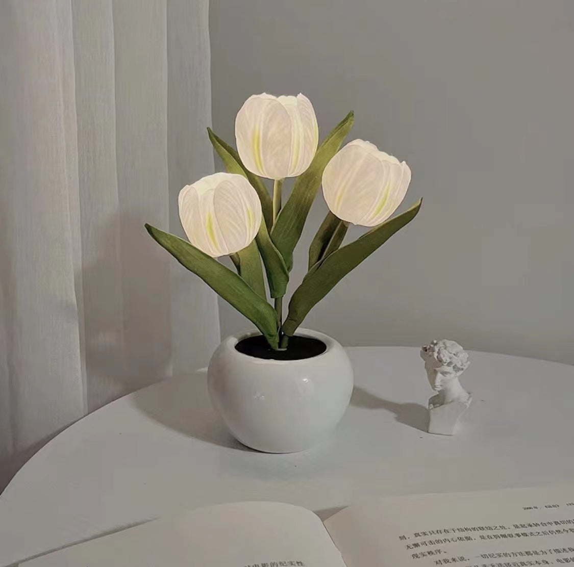 LED-Nachtlicht in Tulpenform, perfektes Geschenk für Kinder und Mädchen 