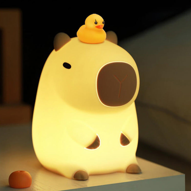 Capybara Squishy Night Light - Perfect Gift 🎁