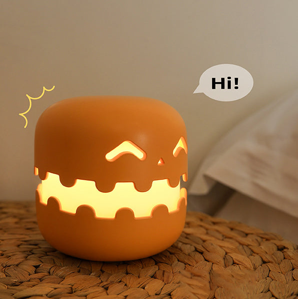 Halloween Geist LED Squishy Tap Tap Nachtlicht Lampe