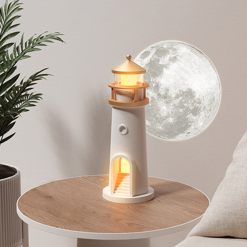 Leuchtturm-Lautsprecher Bluetooth-Lampe Mond Schatten Atmosphäre Licht bestes Geschenk