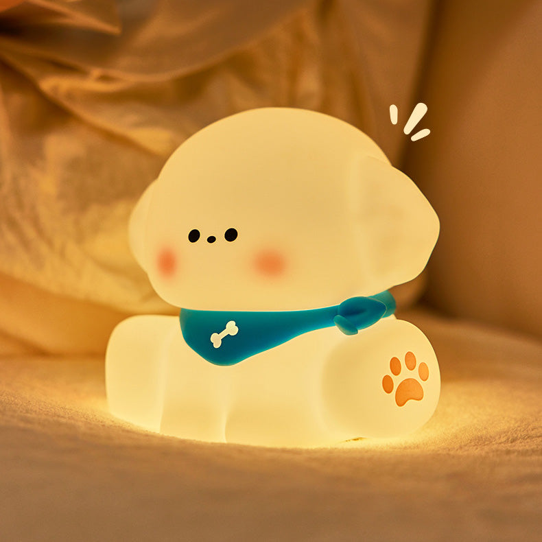 Lampe de nuit LED Night Puppy Tap Tap Meilleur cadeau pour bébé et fille