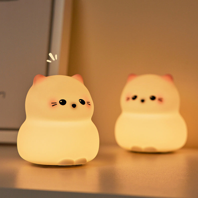 Lampe de nuit à motif de chaton mignon, meilleur cadeau pour bébé et fille