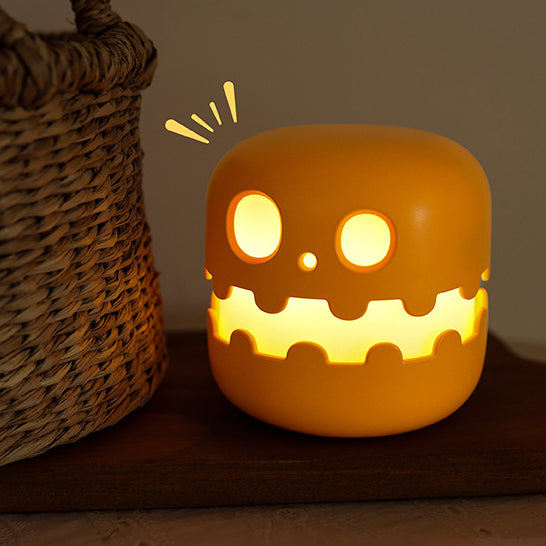 Lampe de nuit LED fantôme d'Halloween Squishy Tap Tap