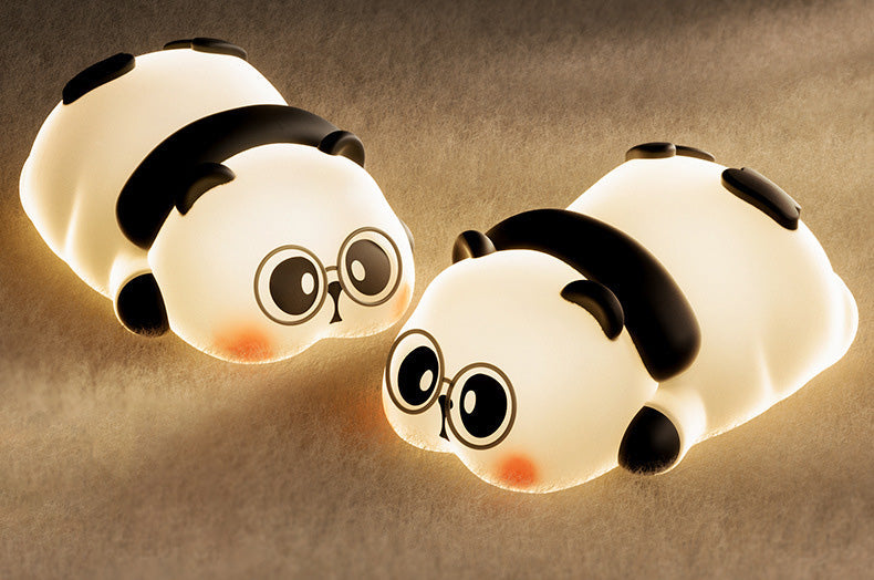 Lampe de nuit LED Tap Tap Panda Night Meilleur cadeau pour bébé et fille