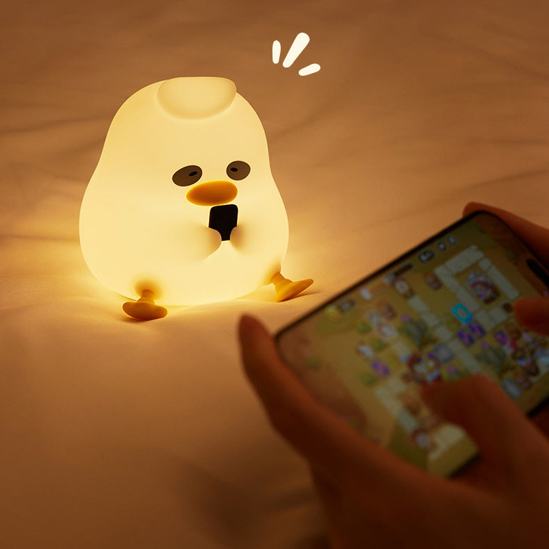 Veilleuse LED en silicone en forme de hibou nocturne - Cadeau idéal pour les enfants et les filles 