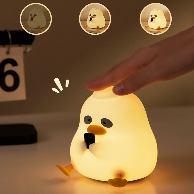 Veilleuse LED en silicone en forme de hibou nocturne - Cadeau idéal pour les enfants et les filles 