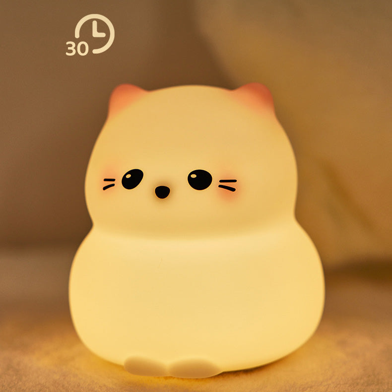 Lampe de nuit à motif de chaton mignon, meilleur cadeau pour bébé et fille