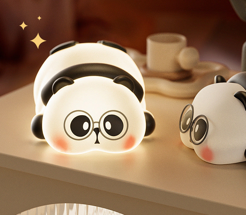 Lampe de nuit LED Tap Tap Panda Night Meilleur cadeau pour bébé et fille