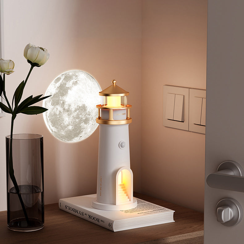 Lampe Bluetooth avec haut-parleur phare, lumière d'ambiance, ombre de lune, meilleur cadeau