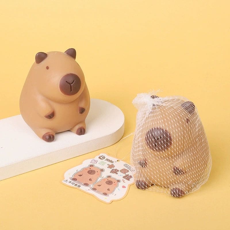 Cute Capybara Doll Slow Rebound Stress Relief Toy Soft Plastic Toy