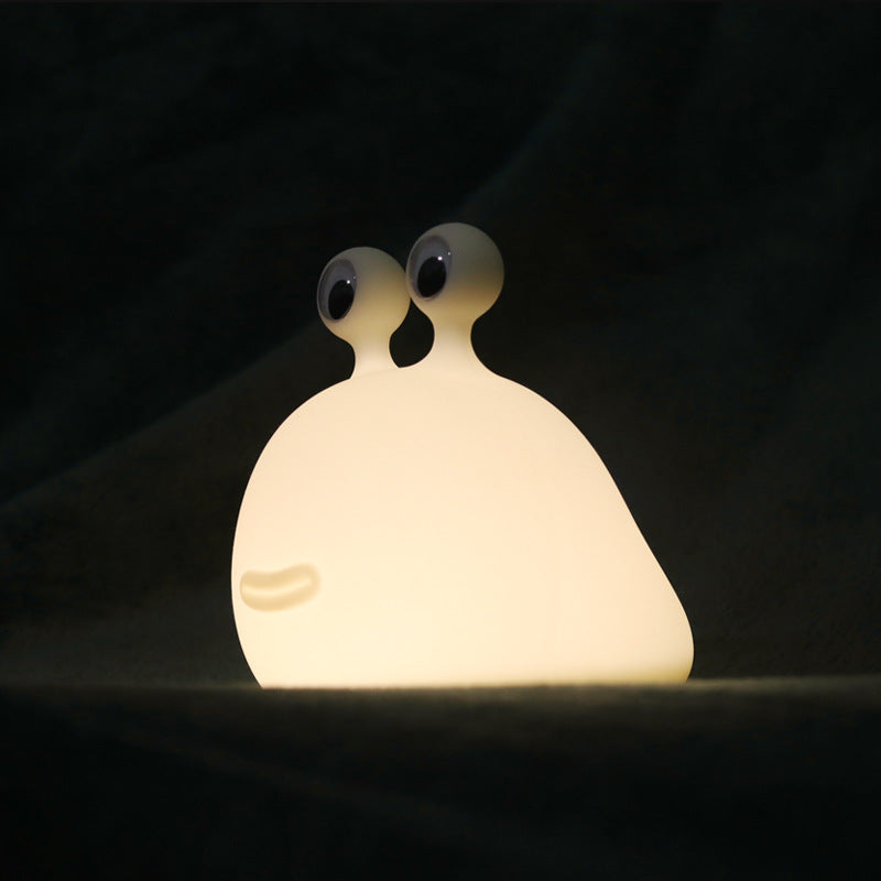 Squishy Silicone Slug LED Night Light - Perfect Gift for Kids and Girls