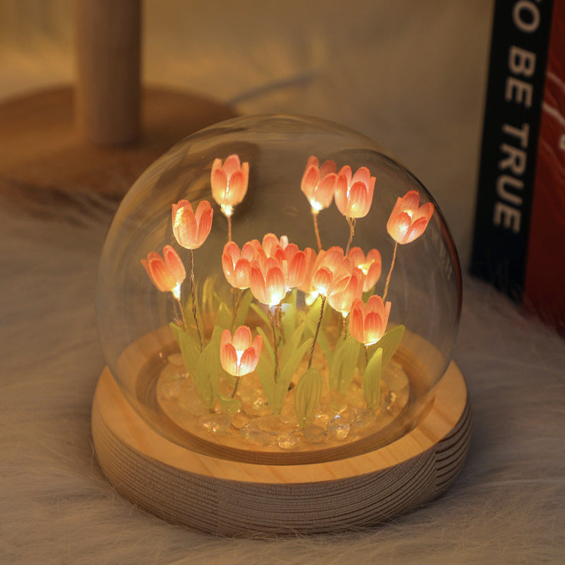 🌷 Schönes LED-Nachtlicht in Tulpenform, das beste Geschenk für Babys und Mädchen