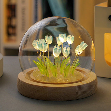 🌷 Schönes LED-Nachtlicht in Tulpenform, das beste Geschenk für Babys und Mädchen