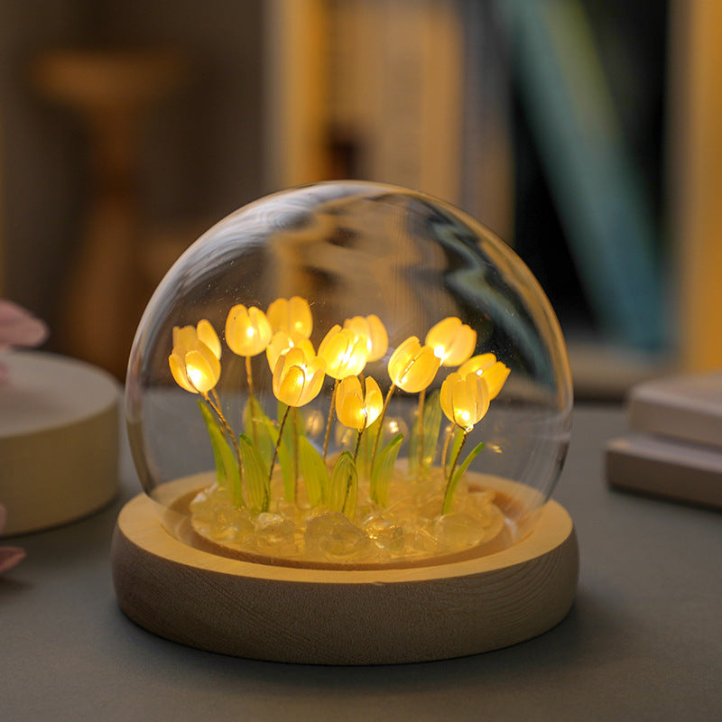 🌷 Schönes LED-Nachtlicht in Tulpenform, das beste Geschenk für Babys und Mädchen